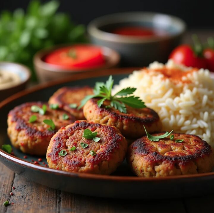 assiette de kotlets iranniennes